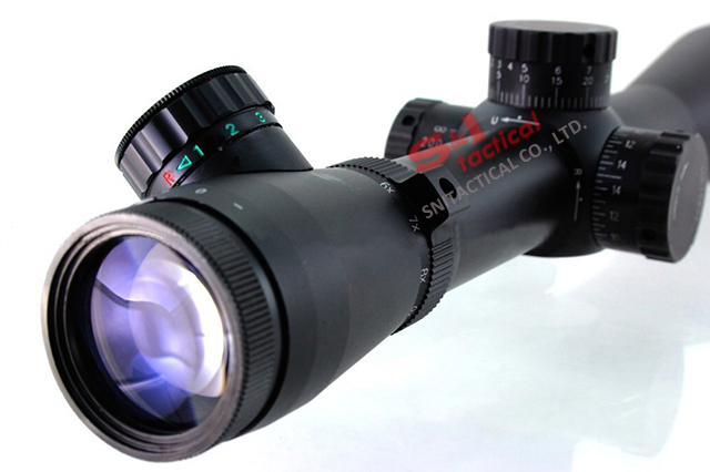 Leupold M3 3.5-10x50 illuminated Red Green BLUE Mil-dot Riflesco